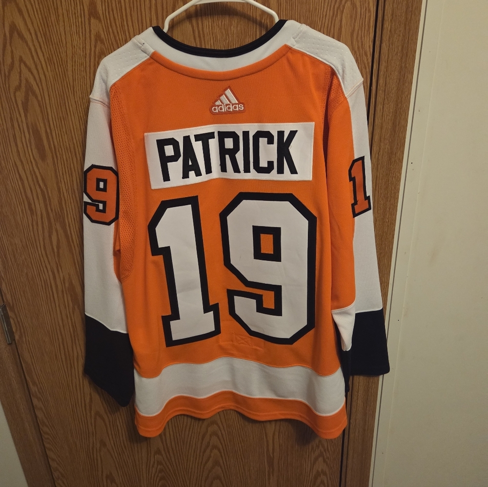 Adidas Philadelphia Flyers Nolan Patrick Jersey Sz 50 Medium Men's NHL - Picture 11 of 14